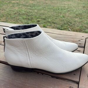 Naked Feet Dove White Booties